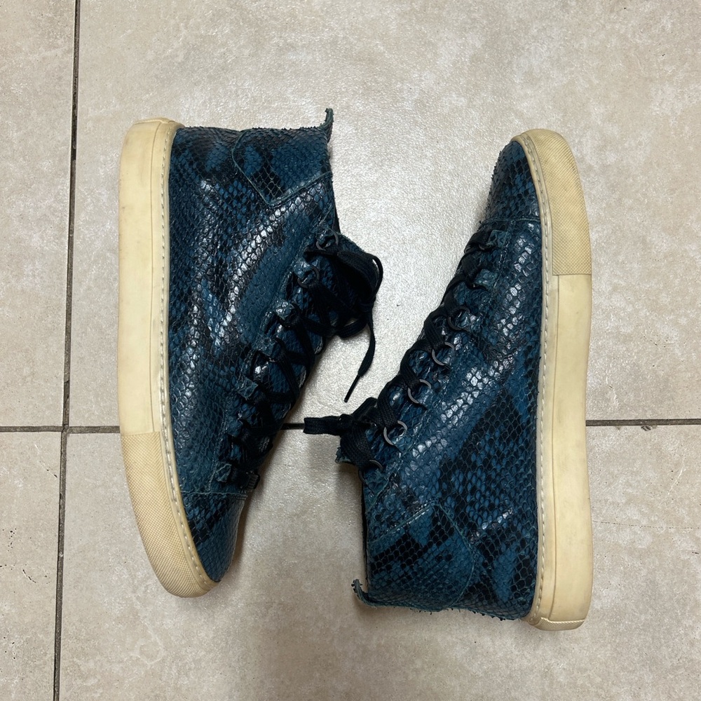 Balenciaga arena snakeskin